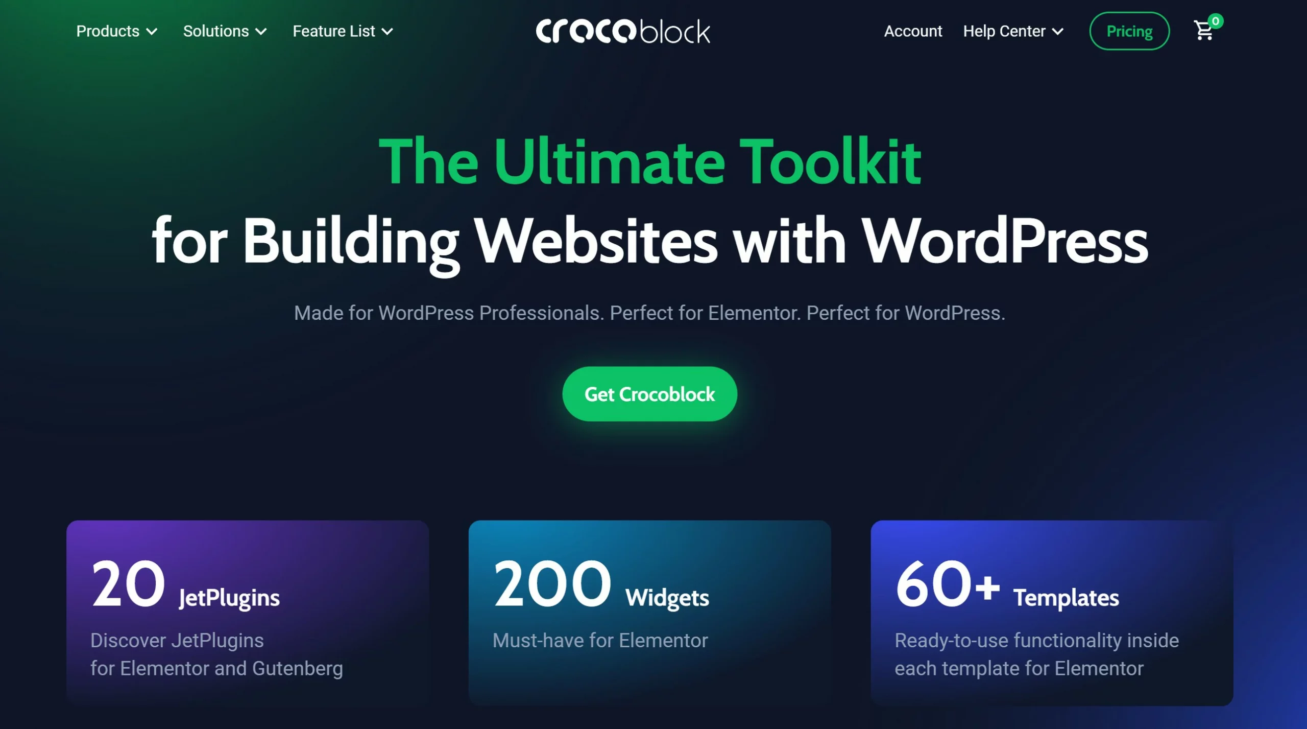 Crocoblock HomePage