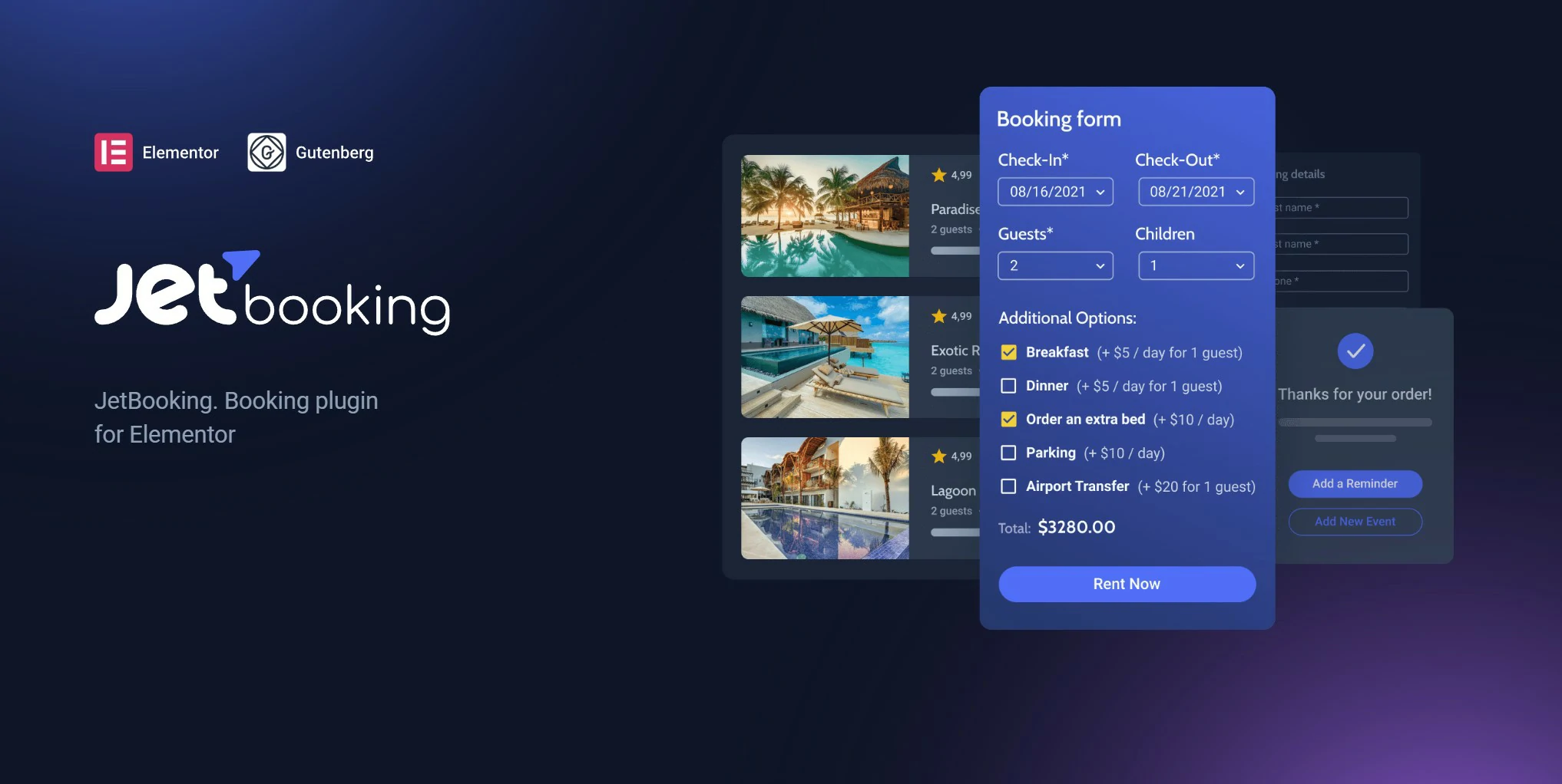 JetBooking Plugin by Crocoblock